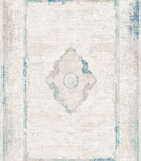Kusový koberec RINGOLD 108C BEIGE / BLUE